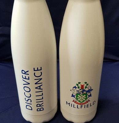 Millfield Discover Brilliance Steel Bottle