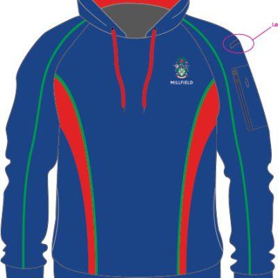 Millfield Royal Fleece Hoodie