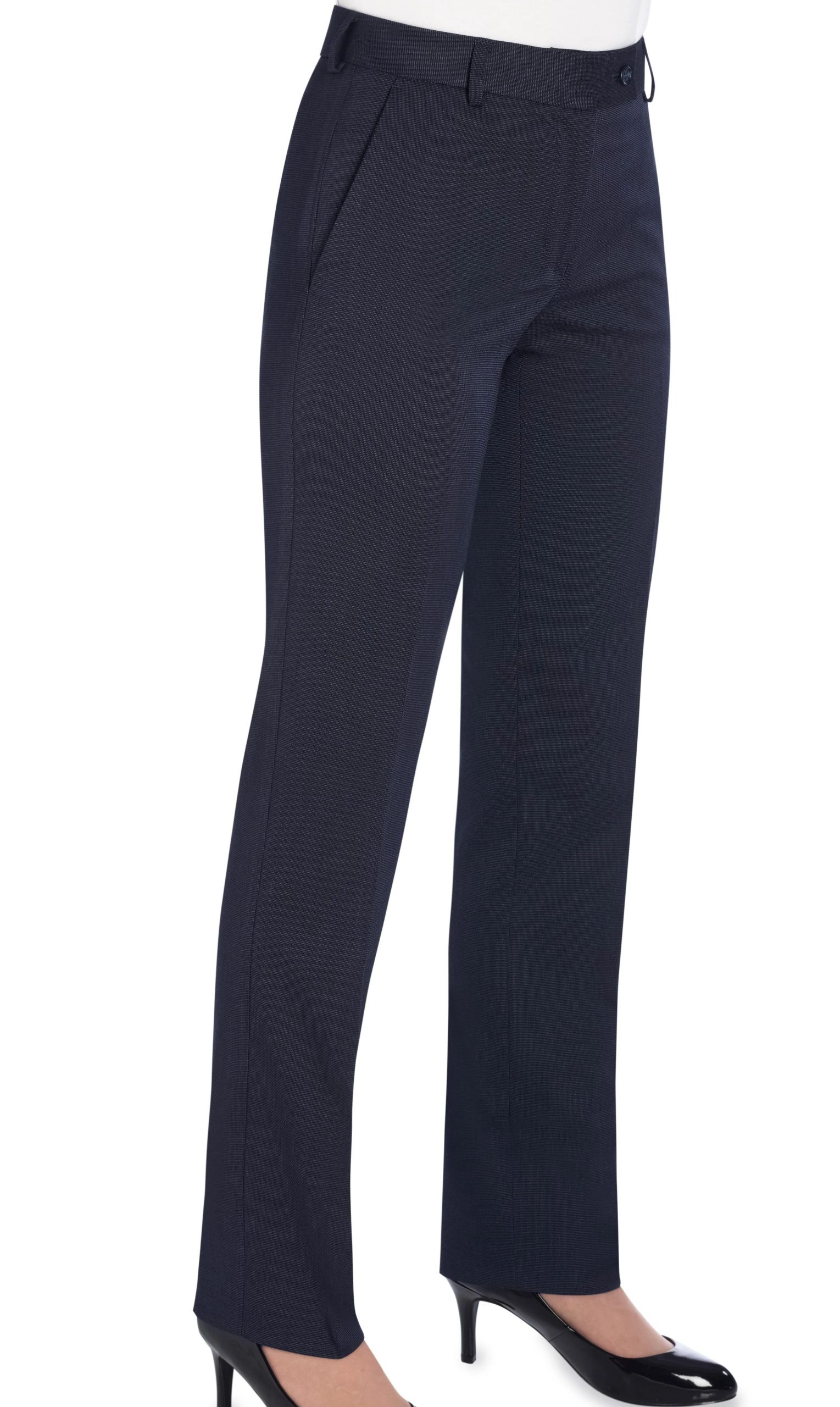 Bianca Tailored Fit Trouser Navy