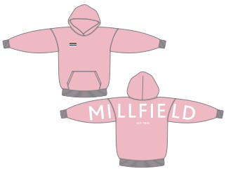 Pink Oversize Hoodie