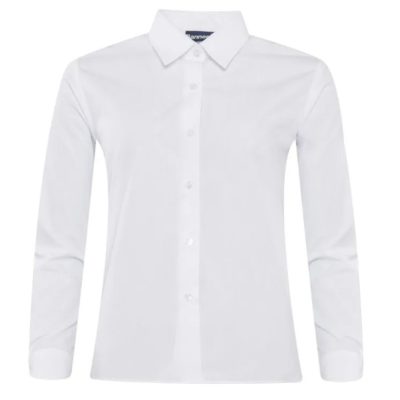 L/S White Shirt pk 2